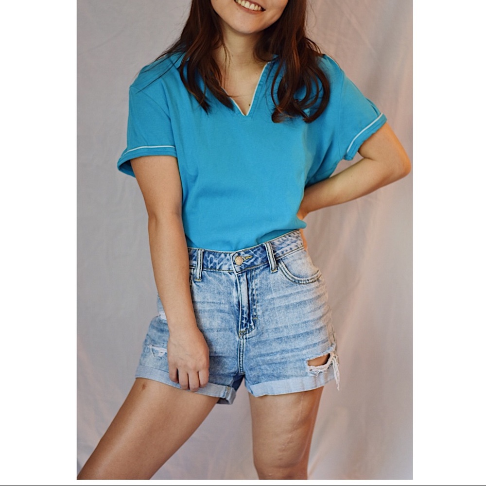 Tommy Hilfiger | Blue Polo | Size XL